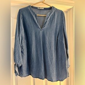 MICHAEL Michael Kors Chambray Blouse